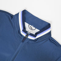 PUMA Golf Pullover - Cloudspun Tech Coastal Claret QZ - Deep Navy AW26