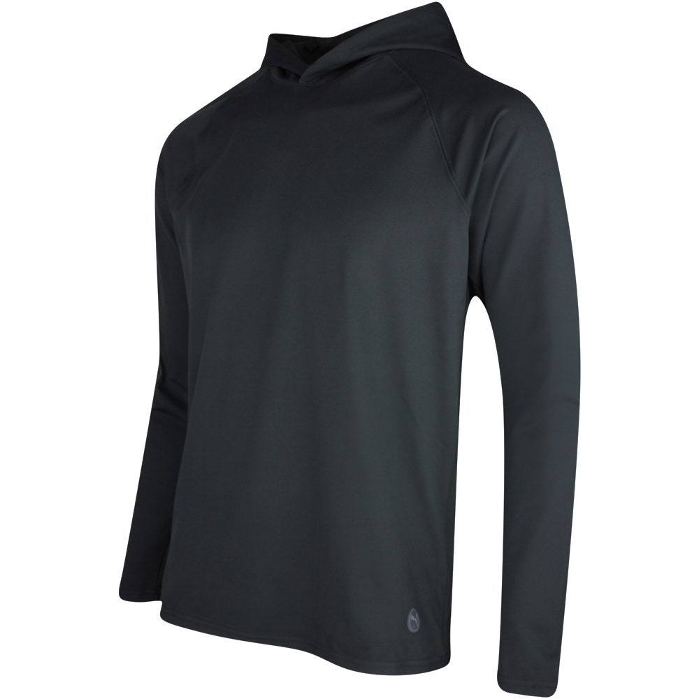PUMA Golf Pullover - Cloudspun Tech Hoodie - Black SS25