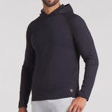 PUMA Golf Pullover - Cloudspun Tech Hoodie - Black SS25