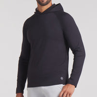 PUMA Golf Pullover - Cloudspun Tech Hoodie - Black SS25