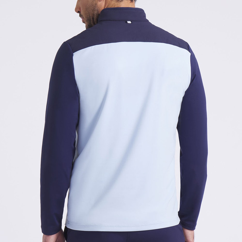 PUMA Golf Pullover - Cloudspun Tech Hybrid HZ - Deep Navy AW25