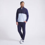 PUMA Golf Pullover - Cloudspun Tech Hybrid HZ - Deep Navy AW25