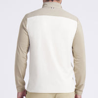 PUMA Golf Pullover - Cloudspun Tech Hybrid HZ - Ice Coffee AW25