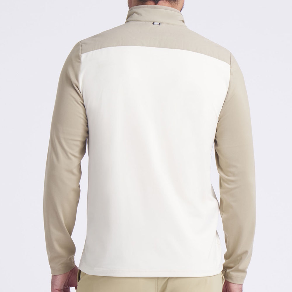 PUMA Golf Pullover - Cloudspun Tech Hybrid HZ - Ice Coffee AW25