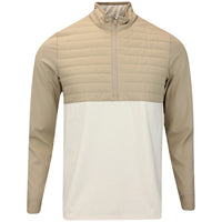 PUMA Golf Pullover - Cloudspun Tech Hybrid HZ - Ice Coffee AW25