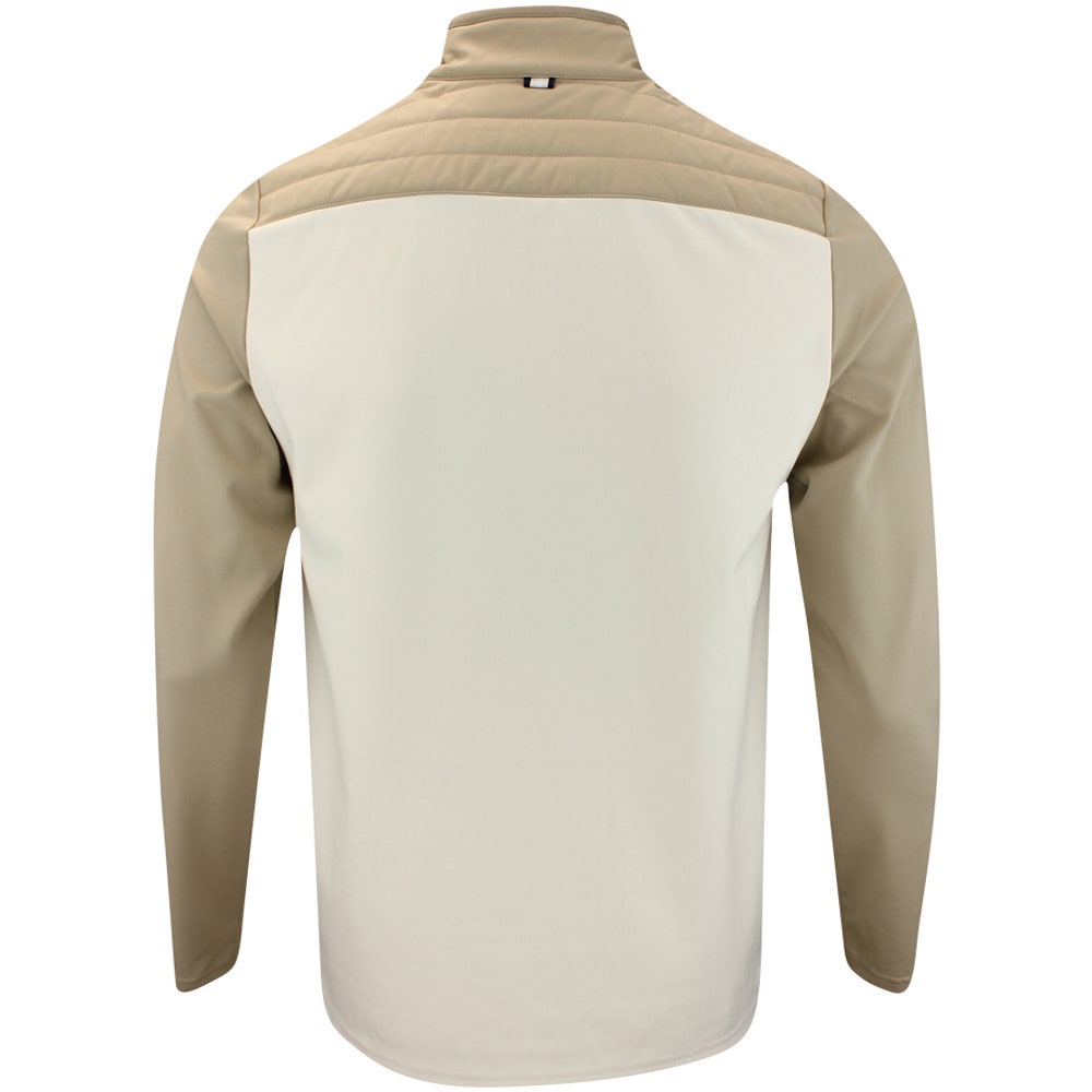 PUMA Golf Pullover - Cloudspun Tech Hybrid HZ - Ice Coffee AW25