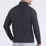 PUMA Golf Pullover - Cloudspun Tech Hybrid HZ - Puma Black AW25