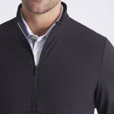 PUMA Golf Pullover - Cloudspun Tech Hybrid HZ - Puma Black AW25