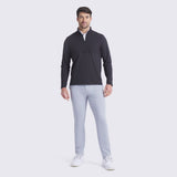 PUMA Golf Pullover - Cloudspun Tech Hybrid HZ - Puma Black AW25