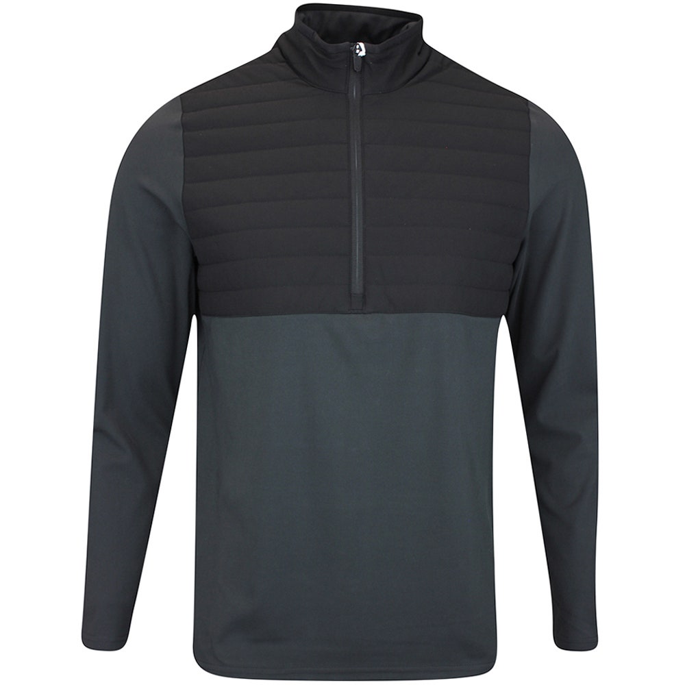 PUMA Golf Pullover - Cloudspun Tech Hybrid HZ - Puma Black AW25
