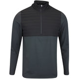 PUMA Golf Pullover - Cloudspun Tech Hybrid HZ - Puma Black AW25
