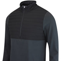 PUMA Golf Pullover - Cloudspun Tech Hybrid HZ - Puma Black AW25