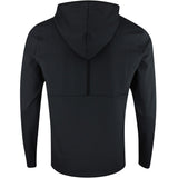 PUMA Golf Pullover - Cloudspun TOUR Logo Tech Hoodie - Black SS26