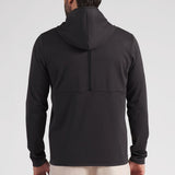 PUMA Golf Pullover - Cloudspun TOUR Logo Tech Hoodie - Black SS26