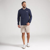 PUMA Golf Pullover - Cloudspun TOUR Logo Tech Hoodie - Deep Navy SS26
