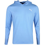 PUMA Golf Pullover - Cloudspun TOUR Logo Tech Hoodie - TL Blue SS26