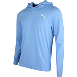 PUMA Golf Pullover - Cloudspun TOUR Logo Tech Hoodie - TL Blue SS26