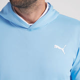 PUMA Golf Pullover - Cloudspun TOUR Logo Tech Hoodie - TL Blue SS26