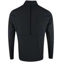 PUMA Golf Pullover - Cloudspun TOUR Logo Tech QZ - Black SS26