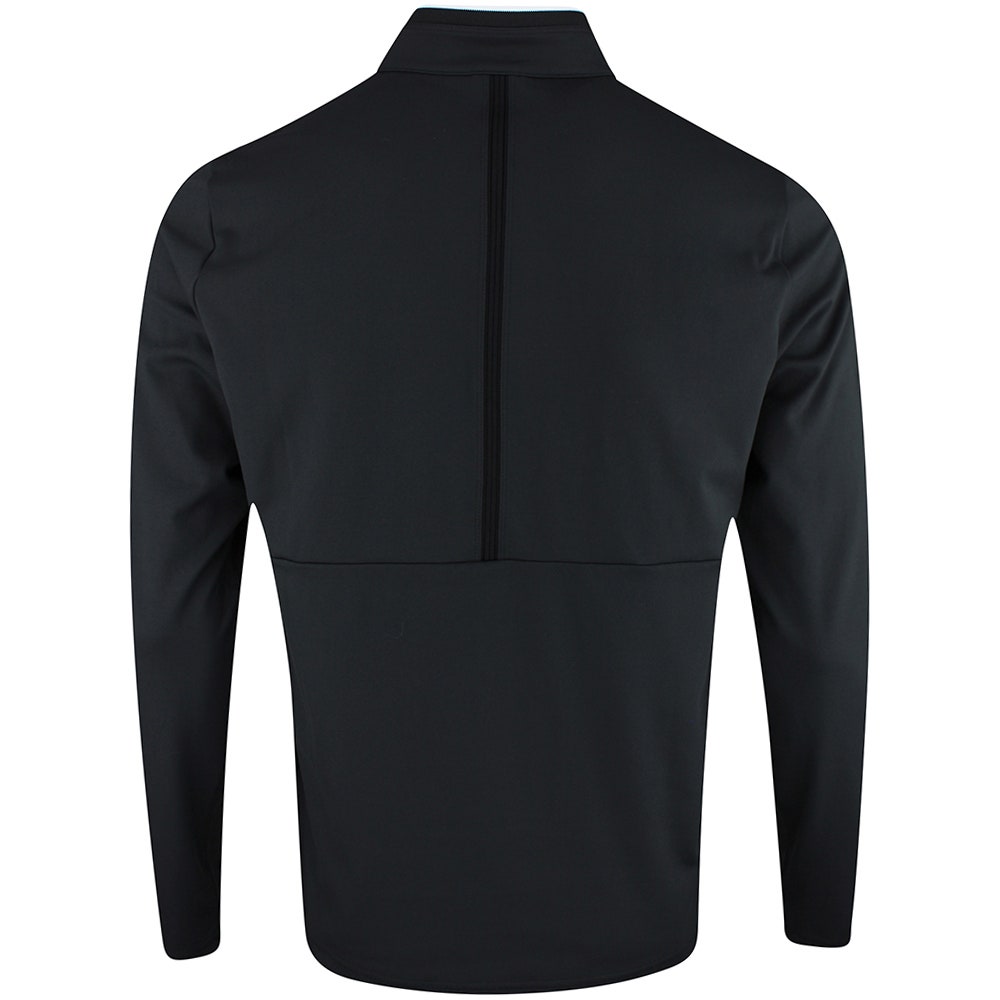 PUMA Golf Pullover - Cloudspun TOUR Logo Tech QZ - Black SS26