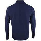 PUMA Golf Pullover - Cloudspun TOUR Logo Tech QZ - Deep Navy SS26