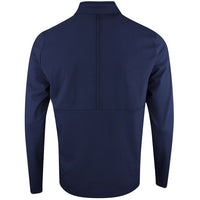 PUMA Golf Pullover - Cloudspun TOUR Logo Tech QZ - Deep Navy SS26