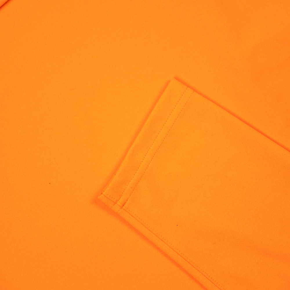 PUMA Golf Pullover - Cloudspun TOUR Logo Tech QZ - Rickie Orange SS26