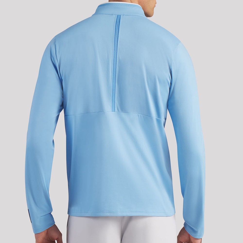 PUMA Golf Pullover - Cloudspun TOUR Logo Tech QZ - TL Blue SS26
