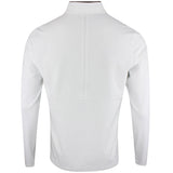 PUMA Golf Pullover - Cloudspun TOUR Logo Tech QZ - White Glow SS26