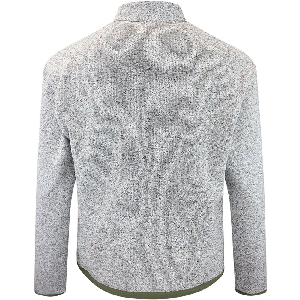 PUMA Golf Pullover - GGNC Sherpa Fleece QZ - Warm White Heather SS26