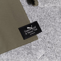 PUMA Golf Pullover - GGNC Sherpa Fleece QZ - Warm White Heather SS26