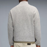PUMA Golf Pullover - GGNC Sherpa Fleece QZ - Warm White Heather SS26
