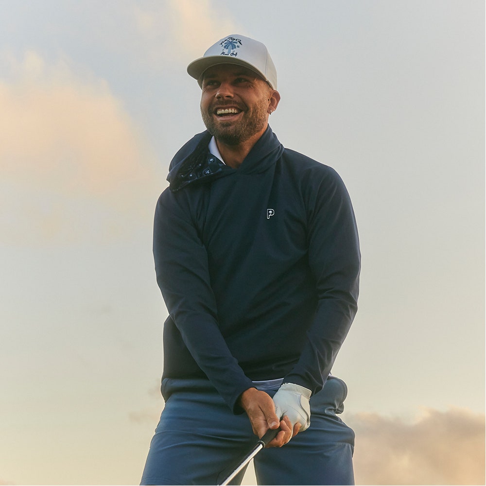 PUMA Golf Pullover - PTC Cloudspun Tech Hoodie - Deep Navy AW25