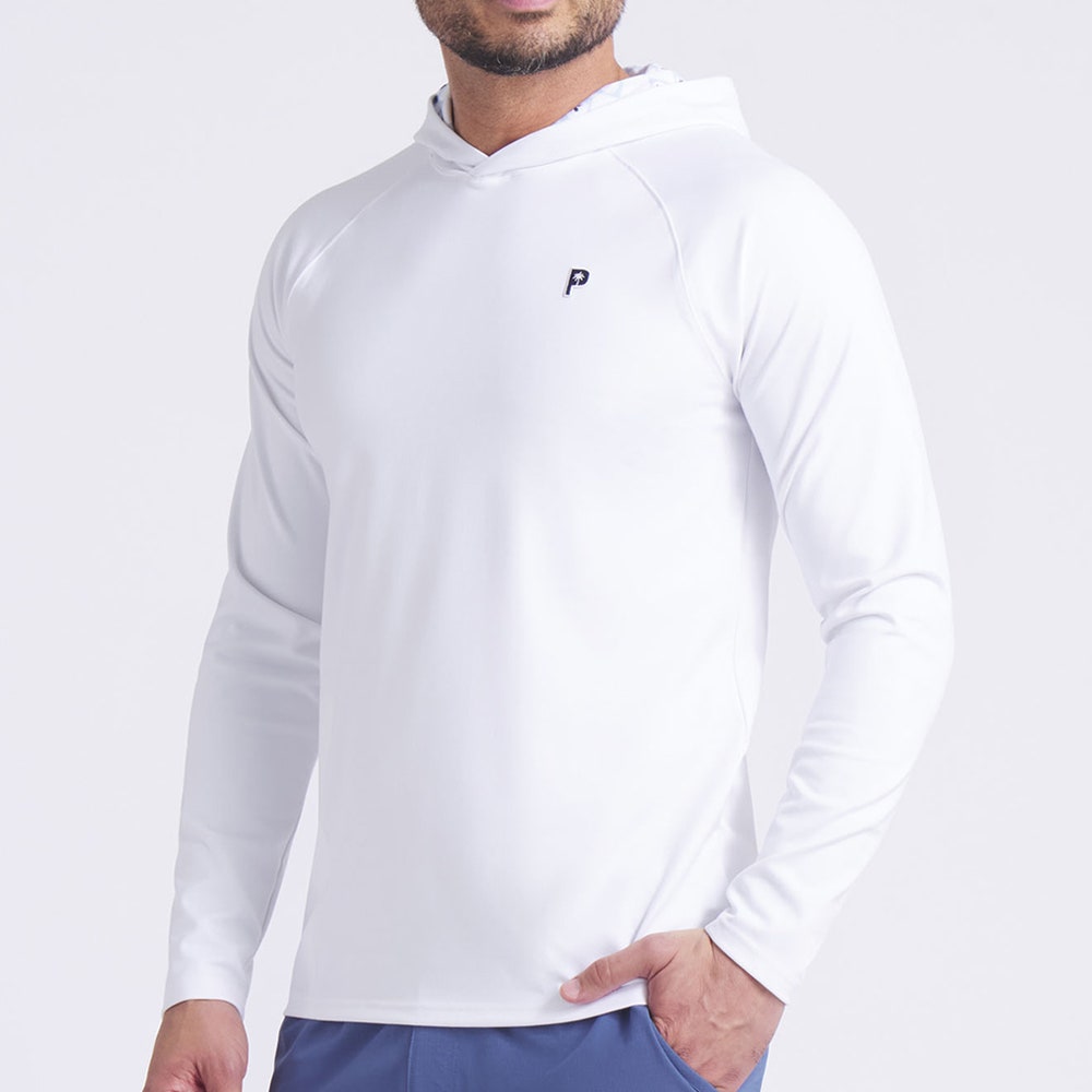 PUMA Golf Pullover - PTC Cloudspun Tech Hoodie - White Glow AW25
