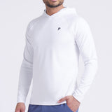 PUMA Golf Pullover - PTC Cloudspun Tech Hoodie - White Glow AW25