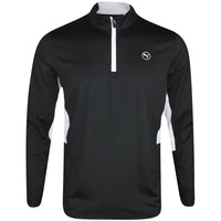 PUMA Golf Pullover - Pure 2.0 QZ - Black SS25