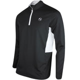 PUMA Golf Pullover - Pure 2.0 QZ - Black SS25