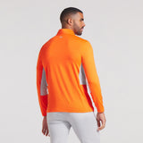 PUMA Golf Pullover - Pure 2.0 QZ - Rickie Orange SS25