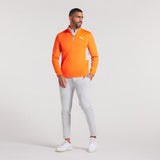 PUMA Golf Pullover - Pure 2.0 QZ - Rickie Orange SS25