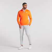 PUMA Golf Pullover - Pure 2.0 QZ - Rickie Orange SS25