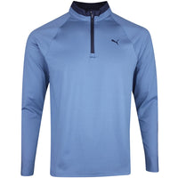 PUMA Golf Pullover - Pure 3.0 QZ - Dark Indigo SS26