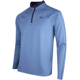 PUMA Golf Pullover - Pure 3.0 QZ - Dark Indigo SS26