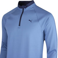 PUMA Golf Pullover - Pure 3.0 QZ - Dark Indigo SS26