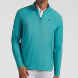 PUMA Golf Pullover - Pure 3.0 QZ - Mint Tea AW26