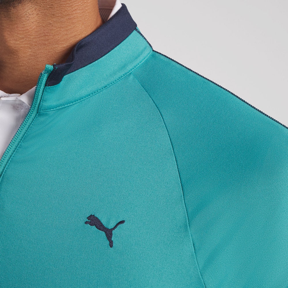 PUMA Golf Pullover - Pure 3.0 QZ - Mint Tea AW26