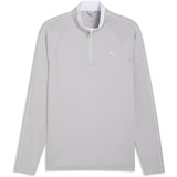 PUMA Golf Pullover - Pure 3.0 QZ - Platino Grey SS26