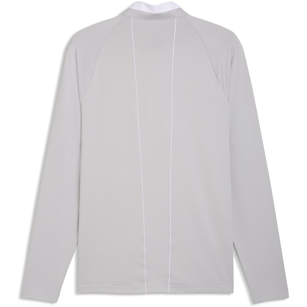 PUMA Golf Pullover - Pure 3.0 QZ - Platino Grey SS26