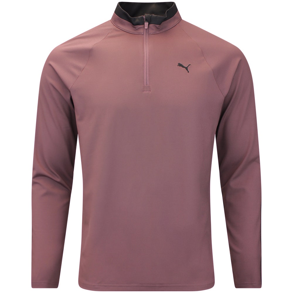 PUMA Golf Pullover - Pure 3.0 QZ - Rich Cocoa AW26
