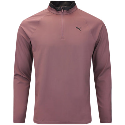 PUMA Golf Pullover - Pure 3.0 QZ - Rich Cocoa AW26