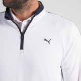 PUMA Golf Pullover - Pure 3.0 QZ - White Glow SS26